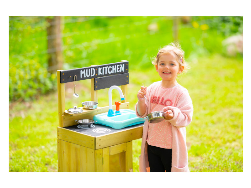 TP TOYS Holz Matschküche inkl. Waschbecken