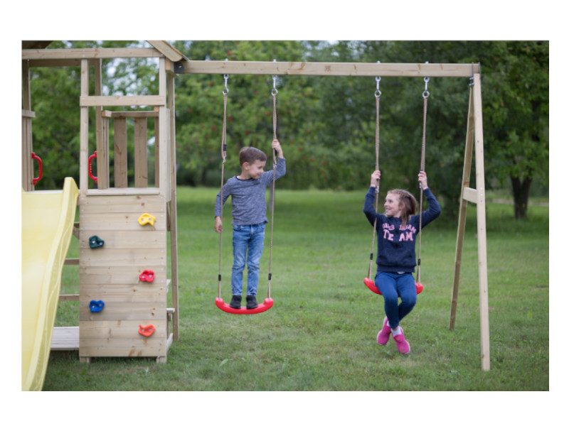 WENDI TOYS Spielturm GIRAFFE 340x280x270