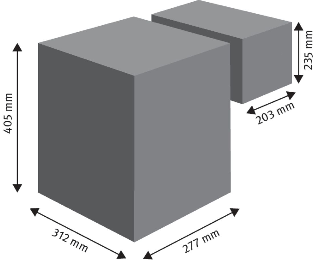 UNICRAFT UBK 50 Zweizonen Kühlbox  bis -20°