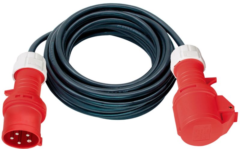 BRENNENSTUHL CEE Verlängerungskabel 5-polig 400 V/16A, 20m schwarz