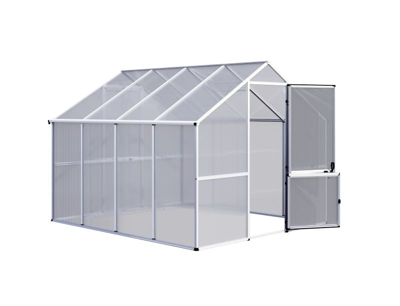 KGT Gewächshaus ENZIAN IV ALU - 267 x 300 cm - 6 mm