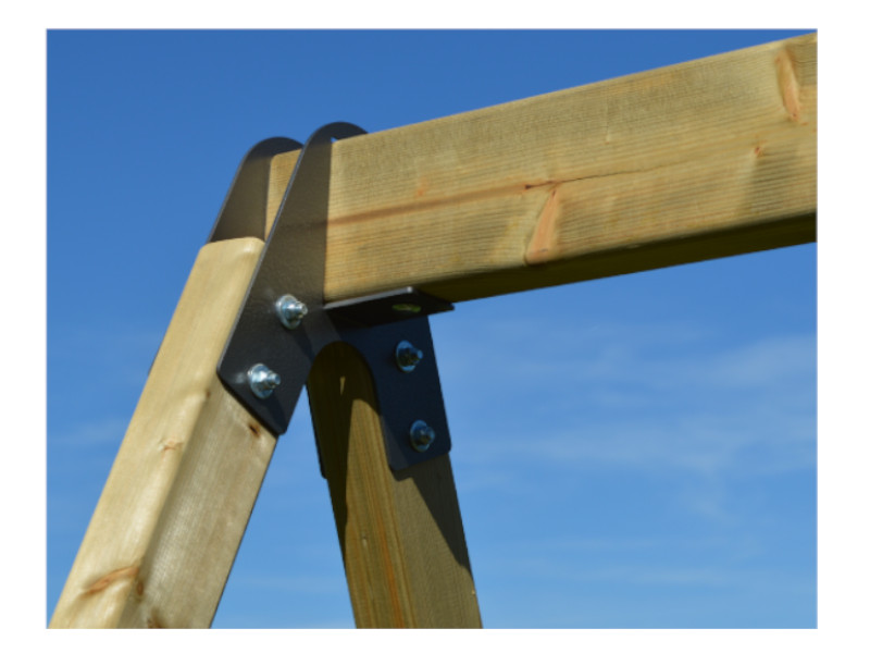 WENDI TOYS Spielturm FLAMINGO 340x290x270