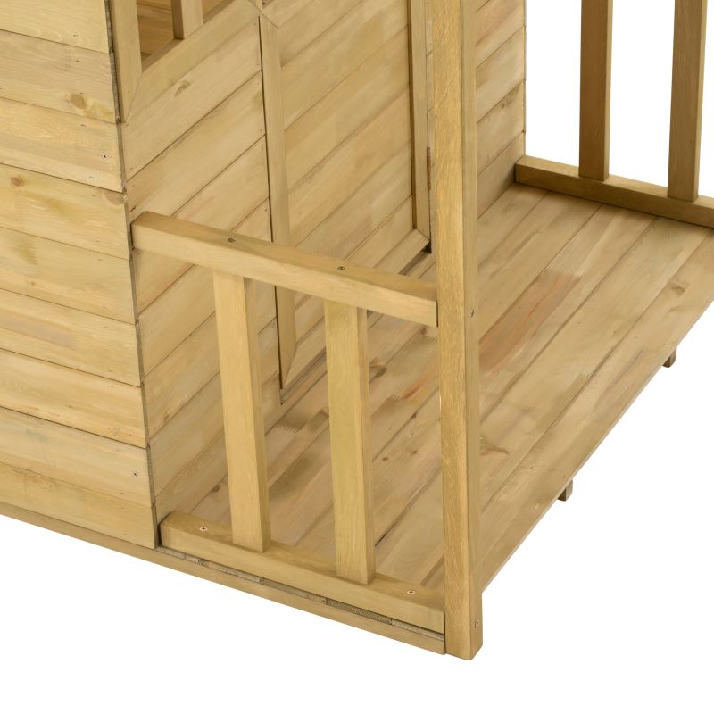 Zwerkules Kinder Spielhaus Holz, Villa