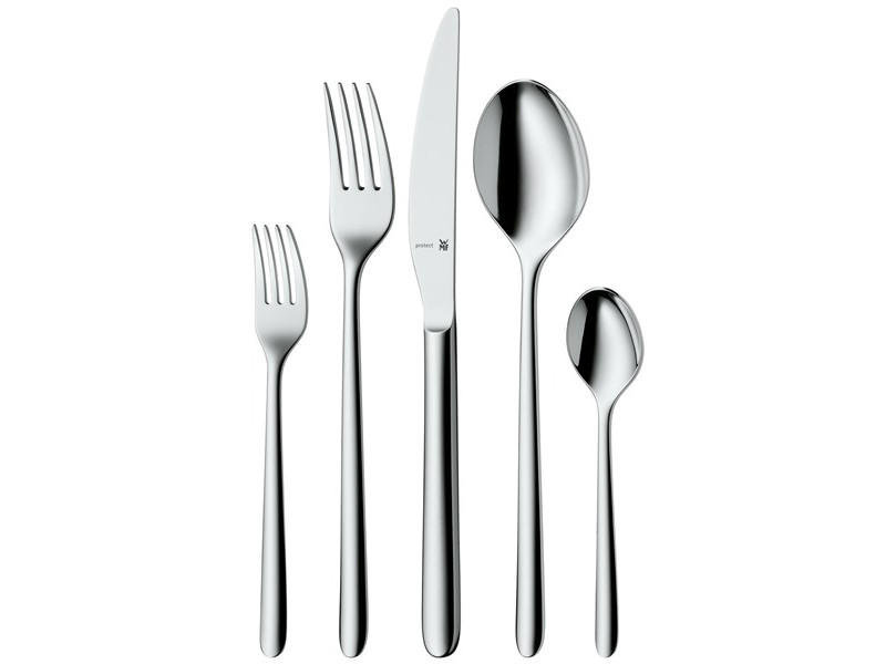 WMF Besteck FLAME Plus 66-teilig poliert Protect, Set für 12 Personen