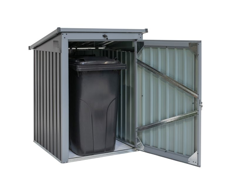 WESTMANN Mülltonnenbox "3x3" 104x101x134 anthrazit