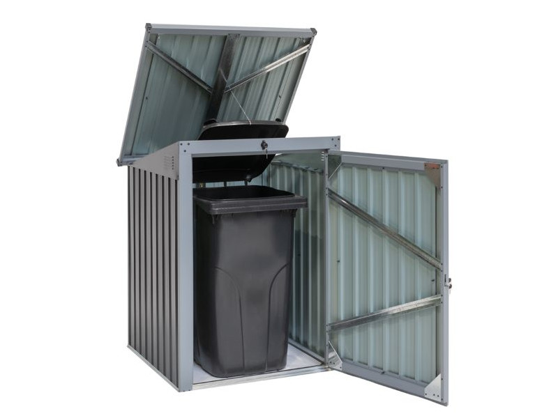 WESTMANN Mülltonnenbox "3x3" 104x101x134 anthrazit