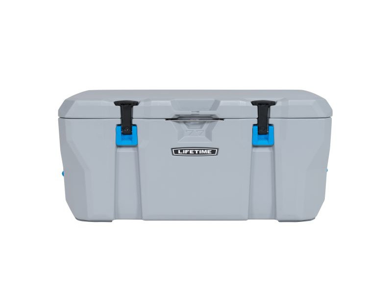 LIFETIME Kühlbox 73 Liter Volumen grau