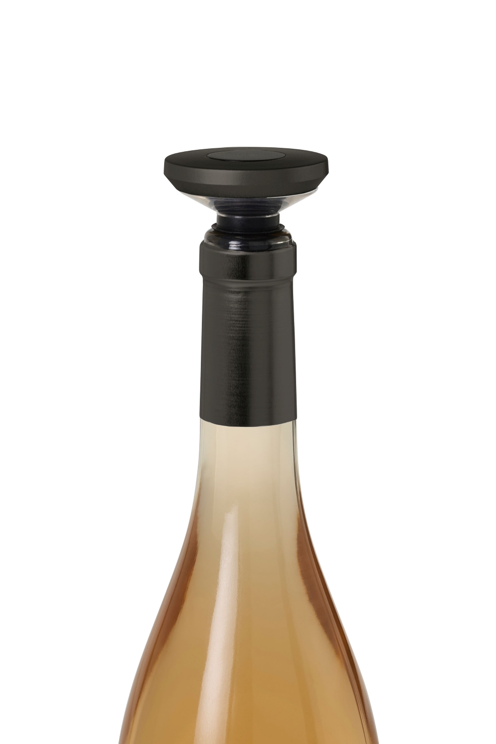 AdHoc Gusto FV66 Weinausgießer mit Verschluss Schwarz