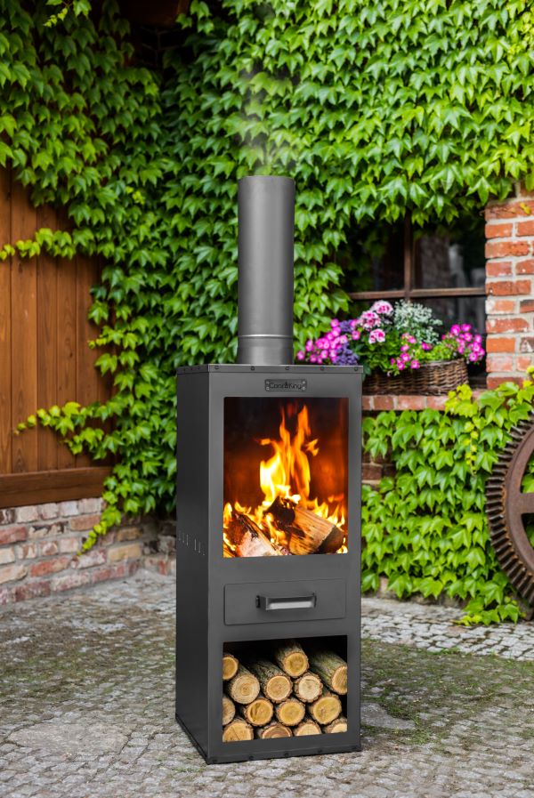 COOKKING Gartenofen Rosa