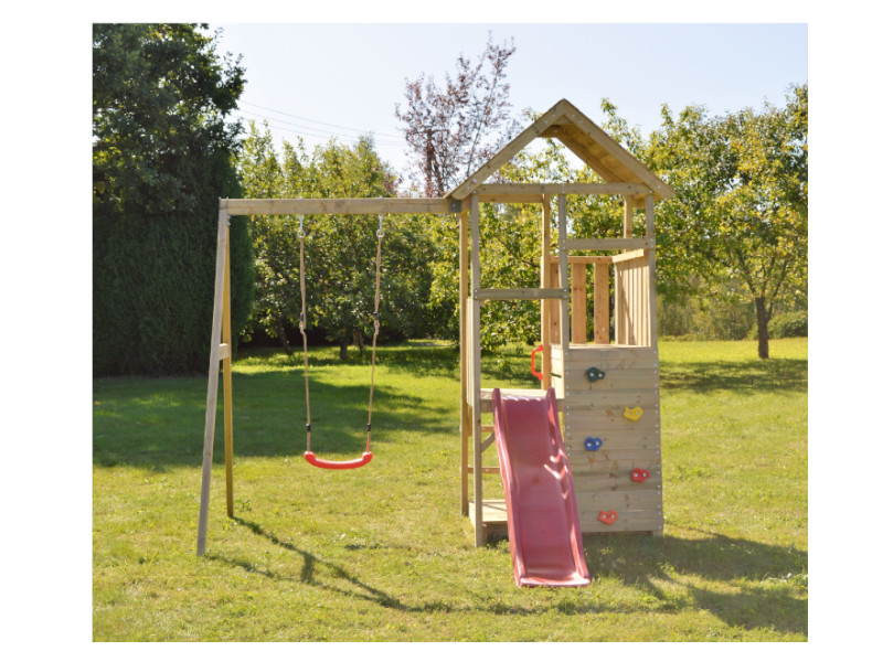 WENDI TOYS Spielturm PANDA 270x290x270