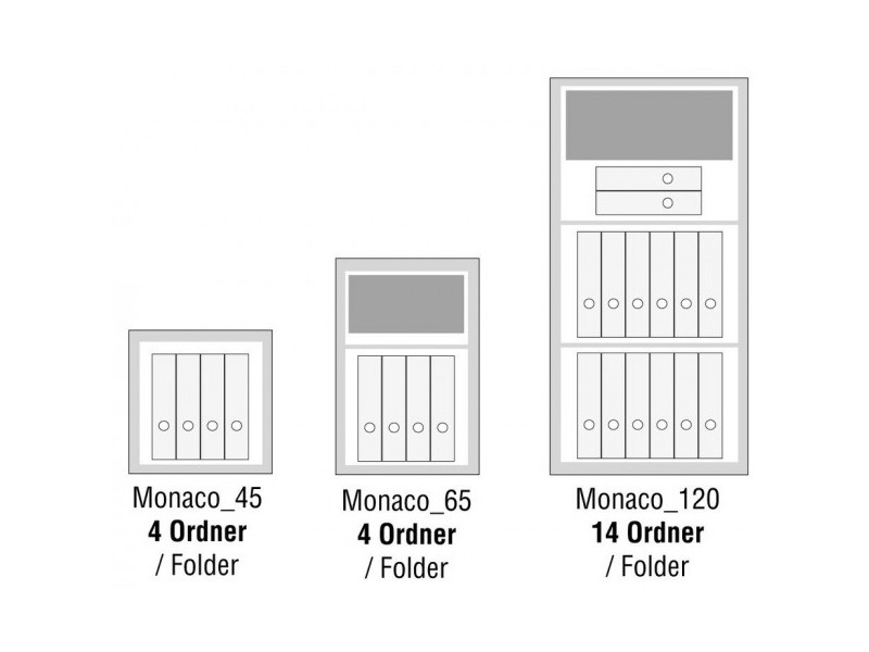 ROTTNER Wertschutzschrank Monaco 45 elektronisch