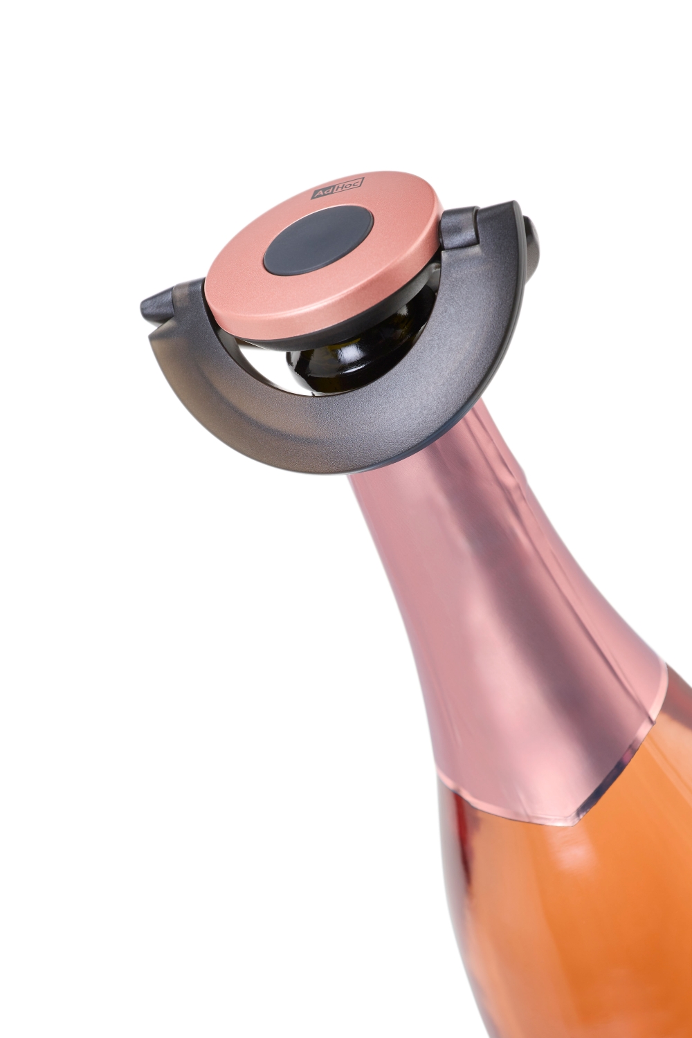 AdHoc Gusto FV54 Sekt- & Champagnerverschluss Schwarz-Roségold