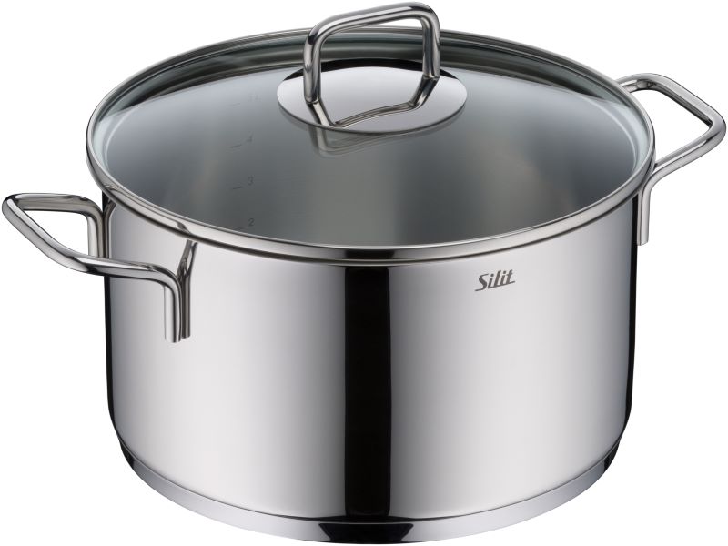 SILIT Extra Cook Kochtopf 24 cm mit Glasdeckel