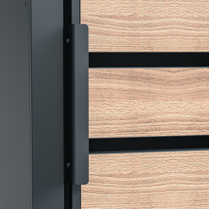 WESTMANN Mülltonnenbox metall Lacina 5x240 l