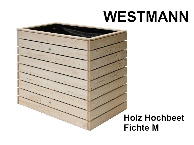 WESTMANN Hochbeet Fichte 110x70x90 cm natur