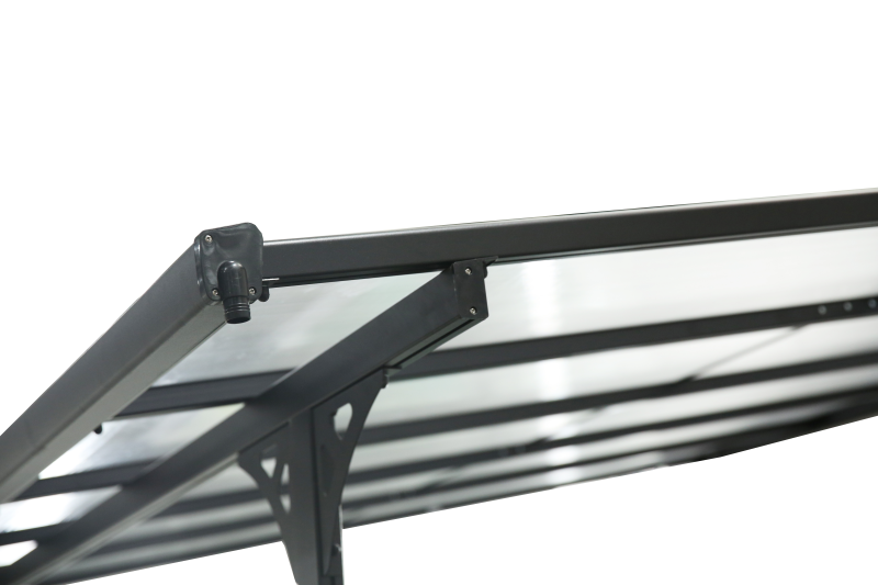 WESTMANN Alu Terassenüberdachung Bruce 617 schwarz