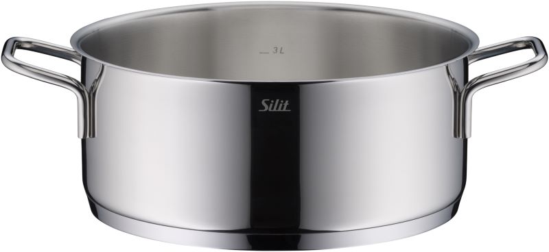 SILIT Extra Cook Bratentopf 24 cm mit Glasdeckel