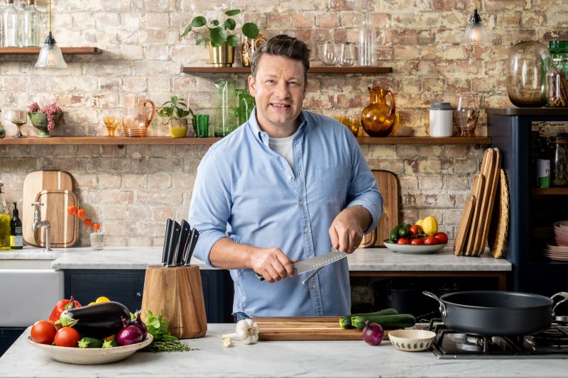 TEFAL Messerblock 7 tlg Jamie Oliver K267S6