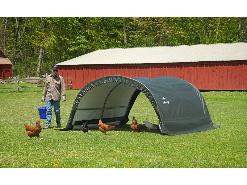 SHELTERLOGIC Weidezelt - Foliengarage 7,8 m²