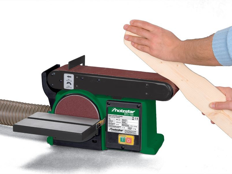 HOLZSTAR Band- und Tellerschleifmaschine BTS 150
