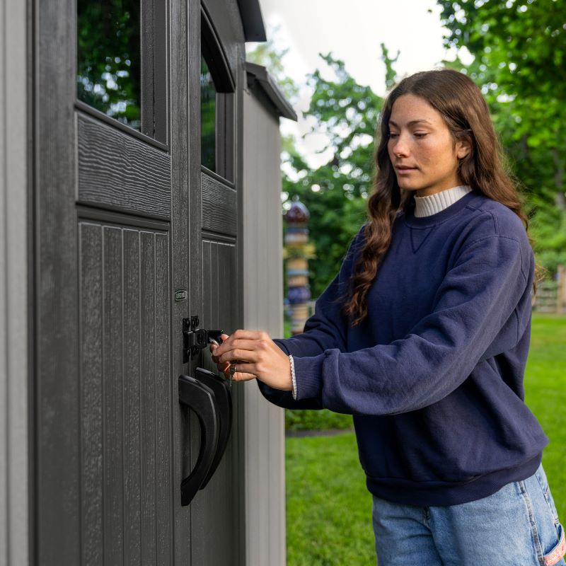 LIFETIME Kunststoff Gerätehaus PLUTO,206x350x225 cm