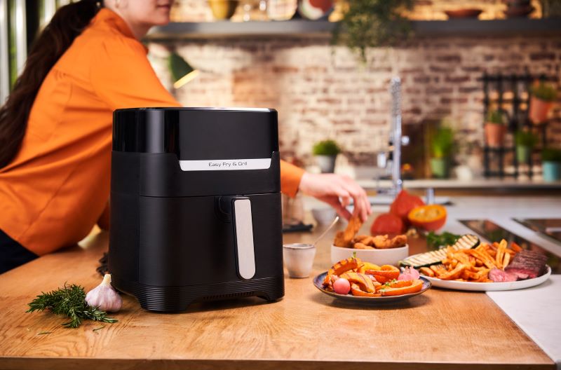 TEFAL Easy Fry & Grill Precision Heißluftfritteuse EY5058