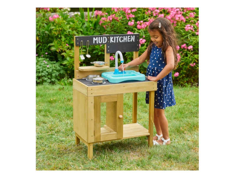 TP TOYS Holz Matschküche inkl. Waschbecken