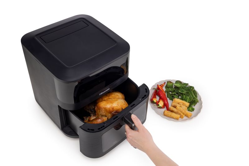 HISENSE AirFryer Solo - Heißluft-Fritteuse (7,7 Liter) HAF2100DCD