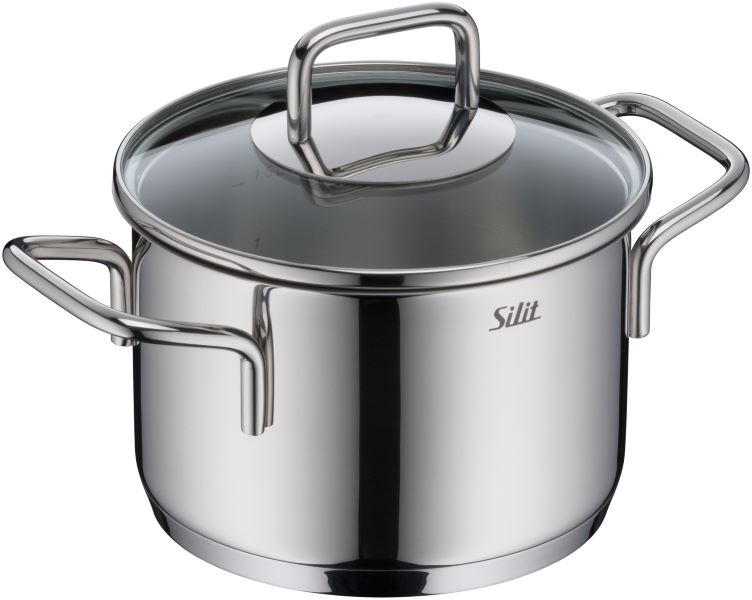 SILIT Extra Cook Kochtopf 16 cm mit Glasdeckel