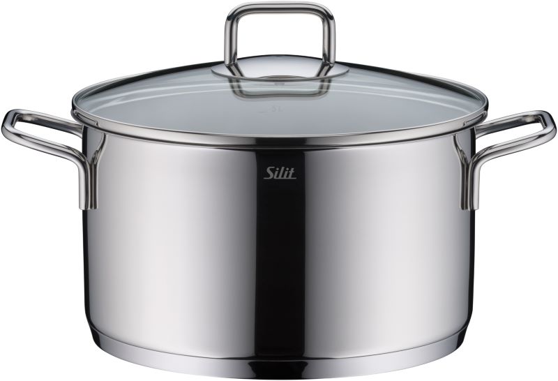 SILIT Extra Cook Kochtopf 24 cm mit Glasdeckel