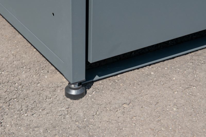 WESTMANN Mülltonnenbox metall Moderna 2x240 l