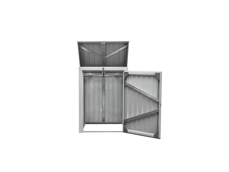 WESTMANN Mülltonnenbox "3x3" 104x101x134 anthrazit
