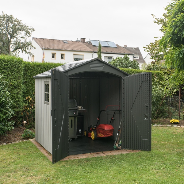 LIFETIME Gerätehaus Gartenhaus STELLA 204x204 cm Kunststoff