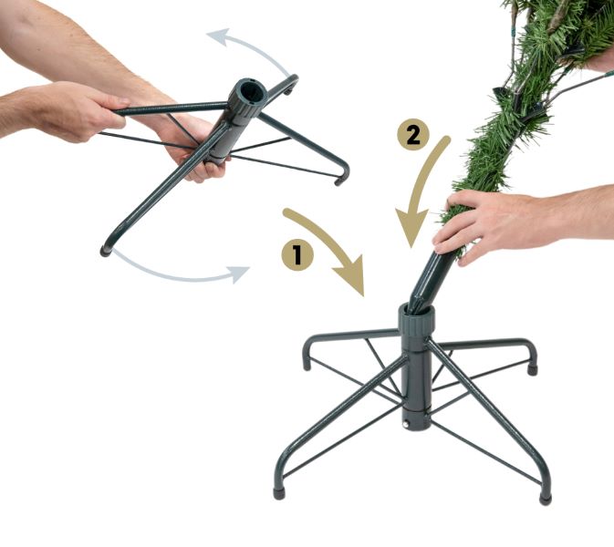 EVERGREEN Weihnachtsbaum Vermont Fichte grün 180 cm
