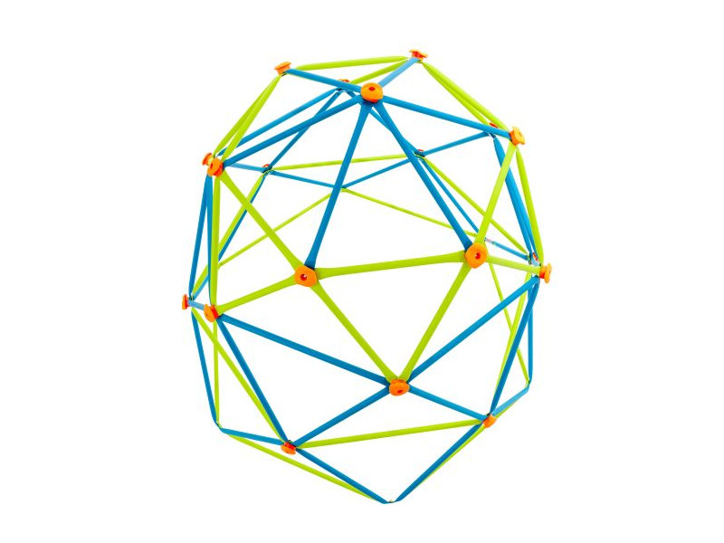 LIFETIME Klettergerüst GEODOME 335x335x168 blau/lime