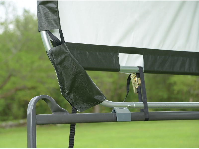 SHELTERLOGIC Weidezelt - Foliengarage Überdachung 13,7 m²