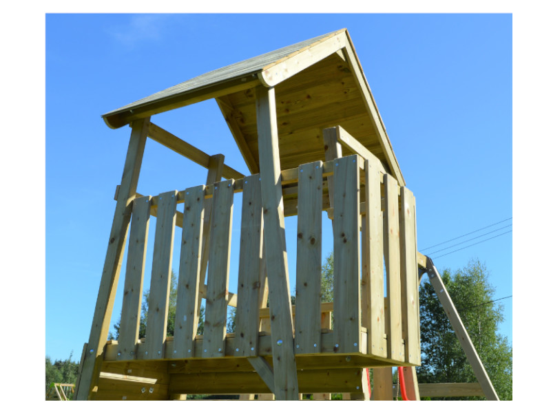 WENDI TOYS Spielturm FLAMINGO 340x290x270