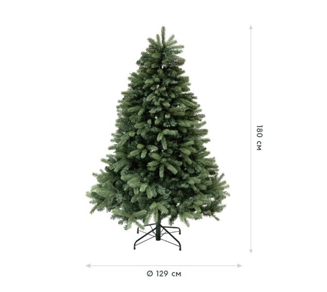 EVERGREEN Weihnachtsbaum Vermont Fichte grün 180 cm