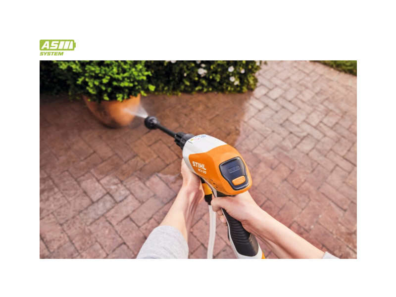 STIHL Akku Druckreiniger RCA 20 mit 2x Akku AS 2 und Ladegerät AL1