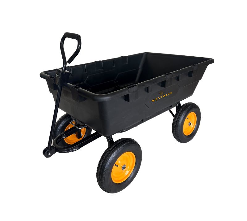 WESTMANN Kunststoff Gartenwagen Prakta L 225l, m. Kippfunktion