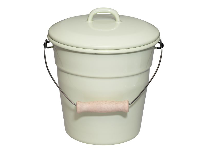 RIESS Email Allzweckeimer mit Deckel 20cm 3,5L NILGRÜN 0369-006
