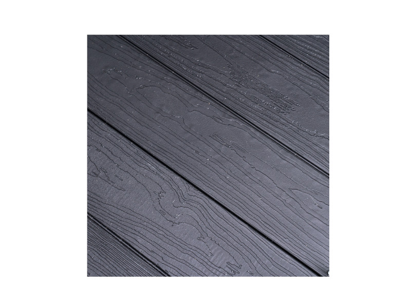 LIFETIME Gartenbox Mülltonnenbox Kunststoff 3x240l grau/braun