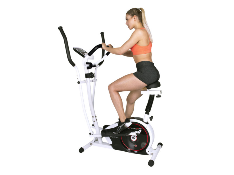 CHRISTOPEIT Crosstrainer Heimtrainer CT 4 2in1