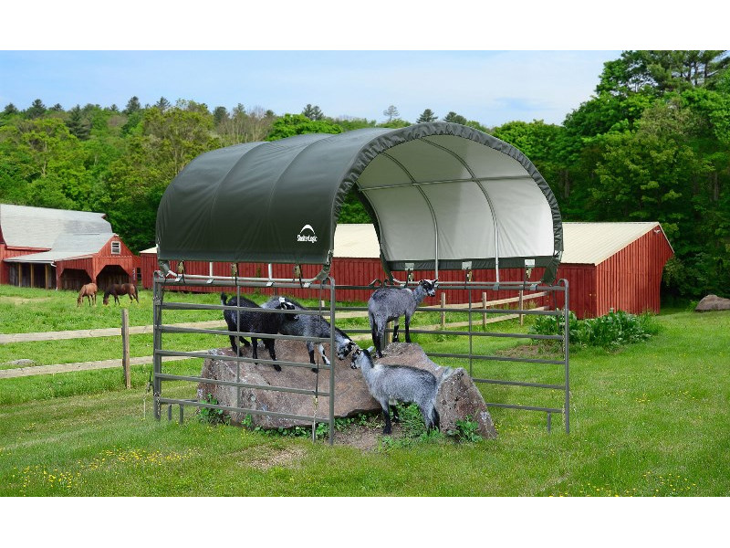 SHELTERLOGIC Weidezelt - Foliengarage Überdachung 13,7 m²
