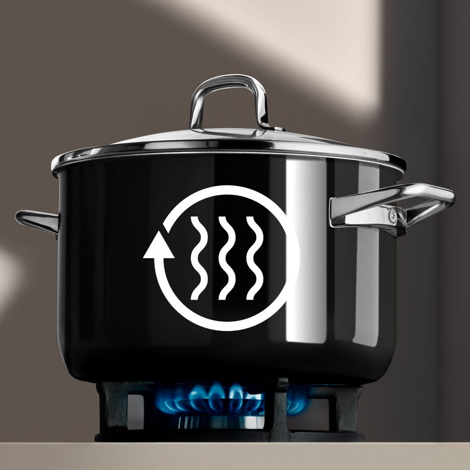 WMF Fusiontec Essential Pro, Topf-Set, 4-teilig, Black