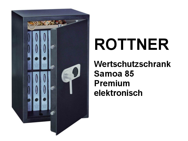 ROTTNER Wertschutzschrank Samoa 85 Premium elektronisch