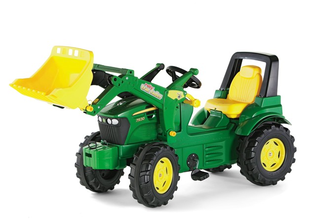 ROLLY TOYS Trettraktor Farmtrac JOHN DEERE 7930 mit Lader