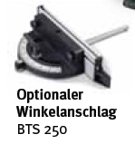 HOLZSTAR Winkelanschlag für BTS 250