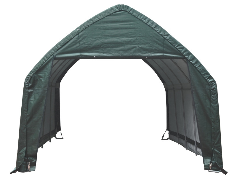 SHELTERLOGIC Folien Garage Weidezelt in-a-BOX 23,8m²