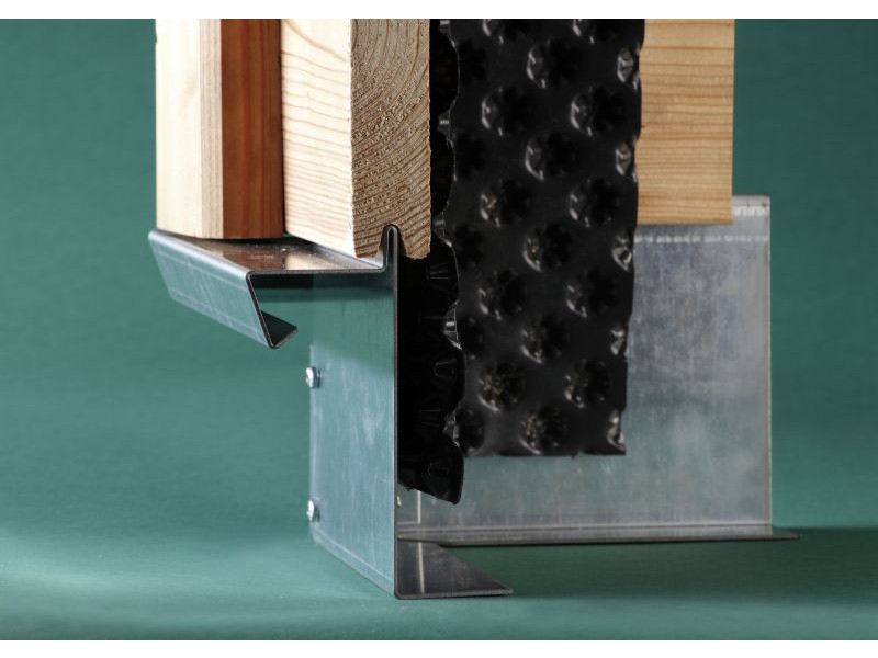 KGT Hochbeet WOODY SMALL 125 x 99 x 79 cm Lärche + Stahlfundament